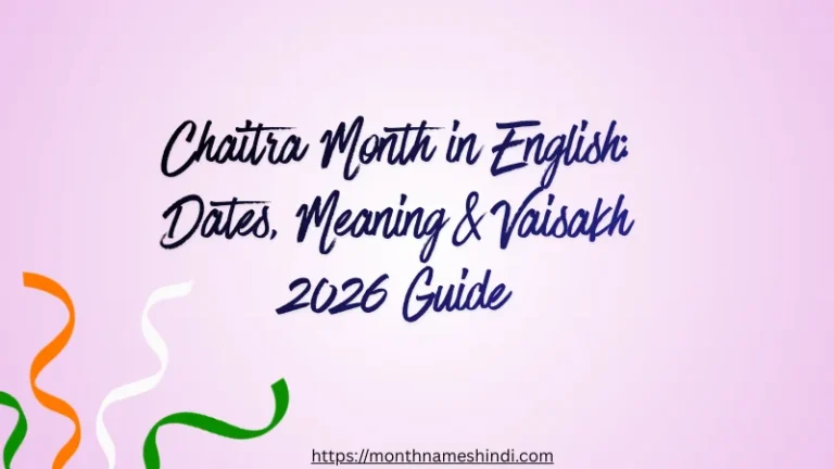 Which month is Chaitra month in English? Discover the 2026 dates, the science of Chitra Nakshatra, and how Gudi Padwa marks the Vedic New Year. Read the full guide.