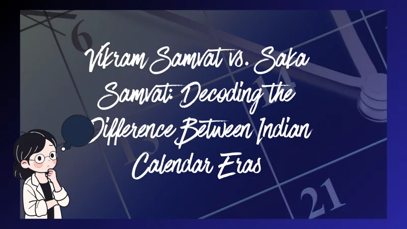 Vikram Samvat vs. Saka Samvat: Decoding the Difference Between Indian Calendar Eras