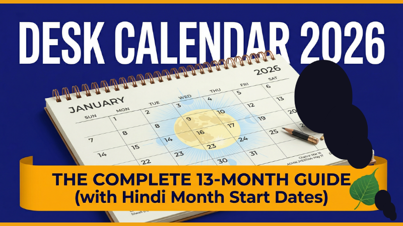 Best Desk Calendar 2026 Daily, Monthly & Large Pad Formats Compared ,hindi calendar dates marked