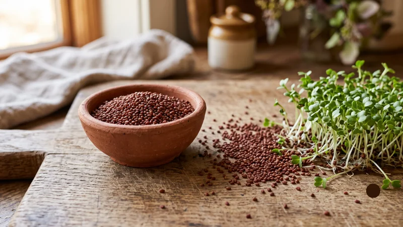 Seeds in Hindi: Names, Benefits & Best Season 6 Reddish brown halim seeds hindi and english